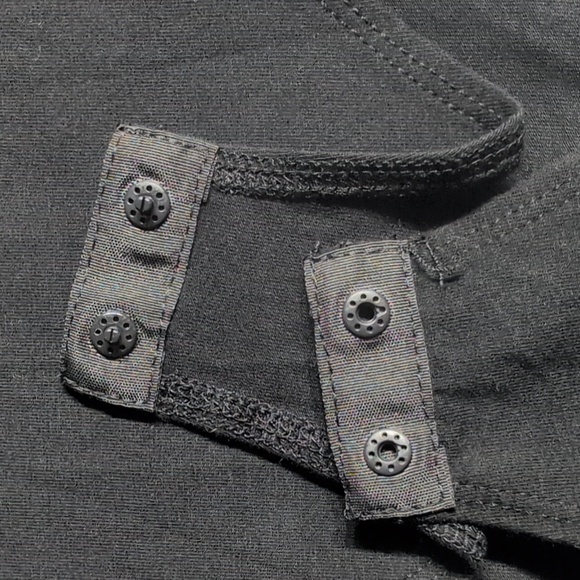 Mangopop Black Long Sleeve Bodysuit Size Small - Picture 5 of 5